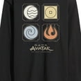 thumbnail image 3 of Avatar - The Last Airbender - Nations Symbols - Men's Long Sleeve T-Shirt, 3 of 5