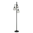 thumbnail image 6 of 69" Industrial Floor Lamps for Living Room, Metal Dimmable Standing Tree Floor Lamp with and Hanging Steel Cage Shade, 6 of 10