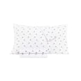 thumbnail image 1 of Sanders Washed Microfiber Solid 4 pc. Sheet Set, Full, Navy/White, 1 of 2