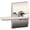 Nickel, variant on Schlage F10 LAT 622 CEN Century Collection Latitude Passage Lock Lever, Matte Black