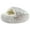 colourB, variant on Round Soft Plush Fluffy Dog Bed - 15.75 Inch Small Dog Cave Bed Cat Bed, Pet Bed, Pet Sleeping Bed for Small Dogs & Cats, Washable Pet House Cave Bed for Indoor Kitty & Puppy