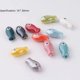 thumbnail image 4 of Cuentas sueltas de cerámica de peces pequeños de colores, accesorios de bricolaje hechos a mano, cuentas de cerámica en forma de pez, cuentas de agujero recto, collar, pulsera, accesorios, 4 of 6
