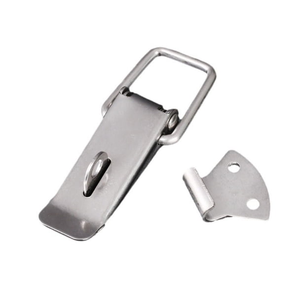Cerradura de hebilla de acero inoxidable para puerta de caja de distribución, accesorios de hardware para muebles, hebilla anticaída para puerta de gabinete, gabinete eléctrico con hebilla de