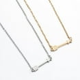 thumbnail image 2 of Zhuge Colgante de collar hecho a mano, collar con colgante de flecha geométrica retro (oro), 2 of 4