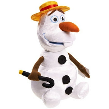 Disney Frozen Straw Hat Olaf Plush