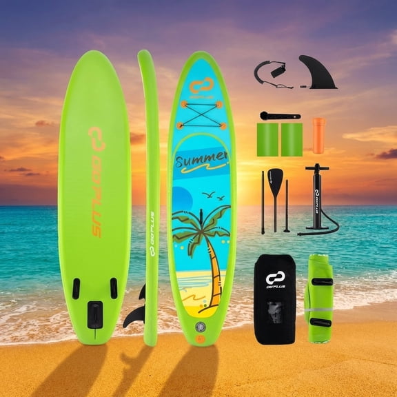 Airfind Inflatable Paddle Board with 3 Fins and SUP Kit-S