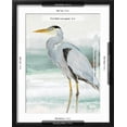 thumbnail image 5 of Art.com Heron on Seaglass I Art Print by Lanie Loreth, Black Frame Wall Art, 17" x 21", 5 of 5