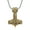 Gold, variant on Stainless Steel Mjolnir Thor Hammer Pendant Necklace Nordic Viking Jewelry-Silver