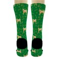 thumbnail image 5 of ThisWear Dog Crew Socks Lab Socks Labrador Retriever Socks Set Dog Bday Favors 12-Pair Green Crew Socks, 5 of 5
