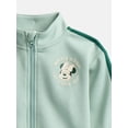 thumbnail image 2 of Disney Minnie Mouse Baby Girls Full Zip Tracksuit, 2-Piece, Sizes 0/3M-24M, 2 of 4