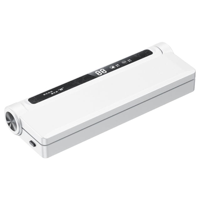 Vacuum Sealer Equipped With 20 Vacuum Sealed Bags Automatic Dry And Use Vacuum Sealer Machine One Click Intelligent Operation Digital Display Strong Sucti