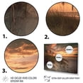 thumbnail image 3 of Designart "Sunset on the Sand I" Coastal Wall Art Prints Set, 3 of 5