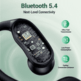 thumbnail image 4 of VEAT00L Active Noise Cancelling Wireless Ear Buds, 96Hrs Bluetooth Headphones IP7 Waterproof for Sport, Running Wireless Earphones with ENC, Deep Bass Over Ear bud with Earhooks for /Workout/Gym, 4 of 11
