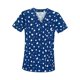 thumbnail image 5 of Top exfoliante para mujer, ropa de algodón con cuello en V, uniformes de enfermería para niñas, peluquero de mascotas,, 5 of 8