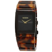 NIXON Lynx Acetate A1259 - Tortoise / Black - 50m Water Resistant Analog Watch (23mm Watch Face, 23mm Stainless Steel Band)