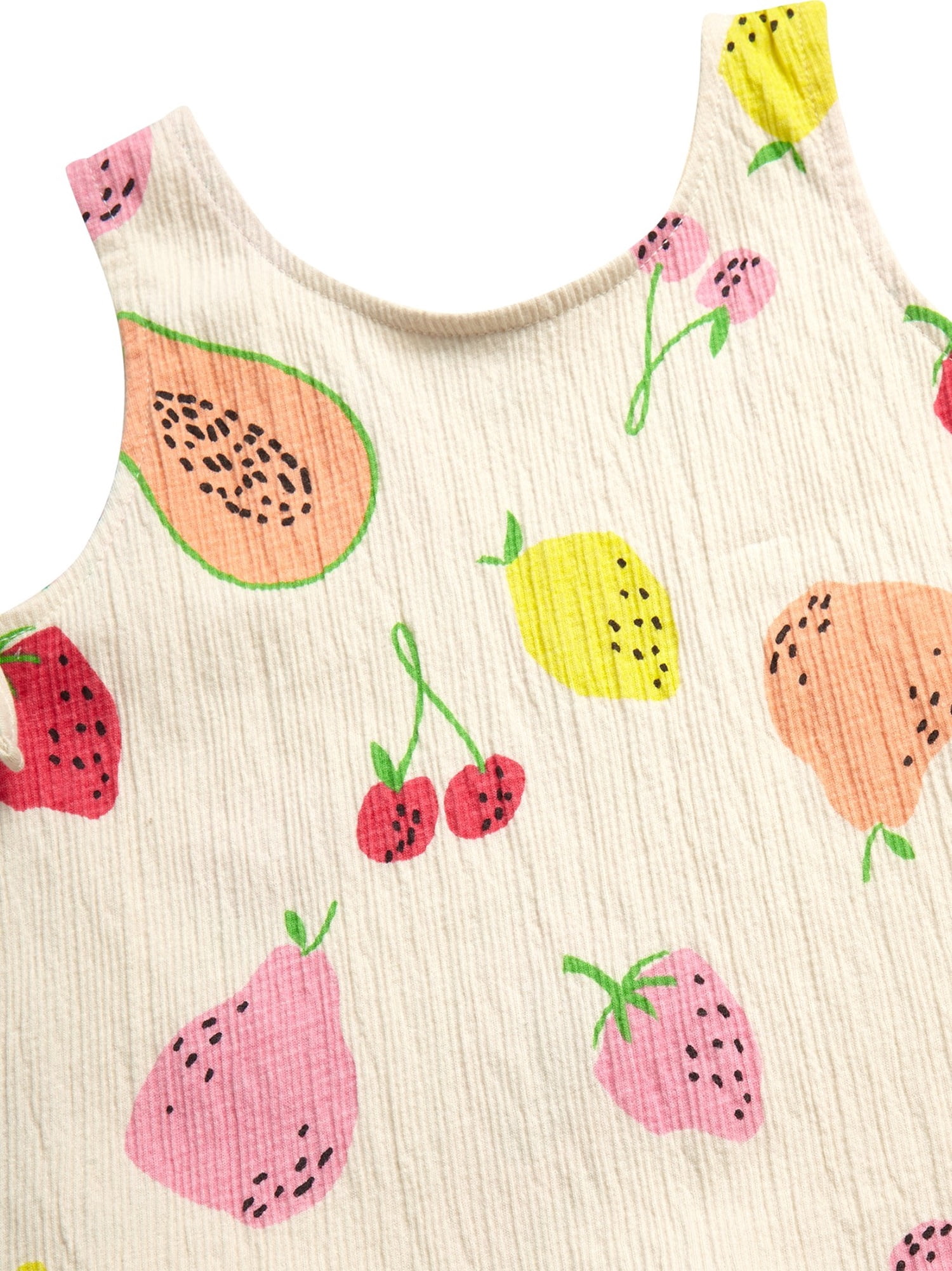 Jessica Simpson Toddler Girls' Ruffle Tank Top and Shorts Set, 2-Piece, Sizes 12M-24M
