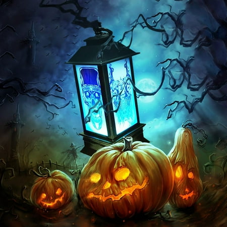 

Halloween Led Lighted Night Light Decorative Props Plastic Glowing Night 3PCS Night Lights Clearance