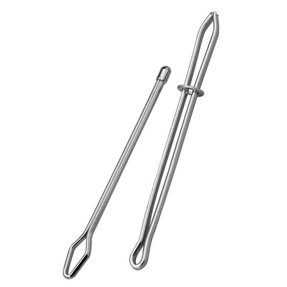 unbranded 2pcs Sewing Elastic Threader Tool Diy Rope Threader Clip Metal Drawstring Threader Rope Threader Clip For Diy Projects