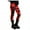 Red, variant on Aoochasliy Clothes Womens Pants Petite Cool Ultra Gathered Pants Gothic Rocker Distressed Punk Tie Leggings