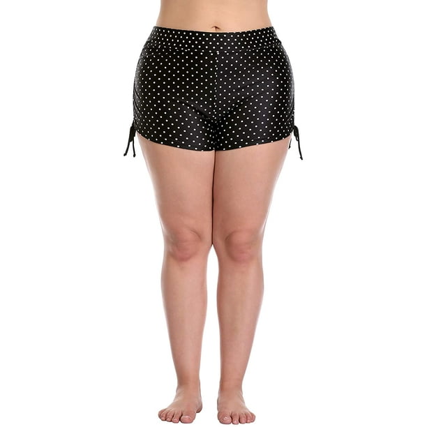 Plus size swim outlet shorts walmart