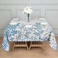 thumbnail image 2 of Floral Square Tablecloth 60x60in(152x152cm) – Waterproof Polyester Printed Table Cover, Wrinkle Resistant & Washable for Kitchen Dining Picnic Party Decor, Thanksgiving,Christmas, Spring,Flower, 2 of 6