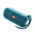 thumbnail image 4 of Speaker Bluetooth V5.0 Outdoor Camping Soundbar Portable Wireless Flashlight Loudspeaker  Gray, 4 of 10
