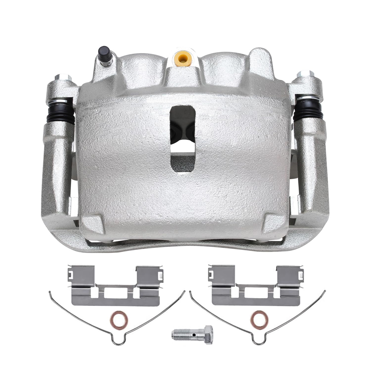 Detroit Axle - Brake Calipers for 2005-2008 Ford F-150 2006 2007 2008 Lincoln Mark LT, Front and Rear Disc Brake Calipers Replacement