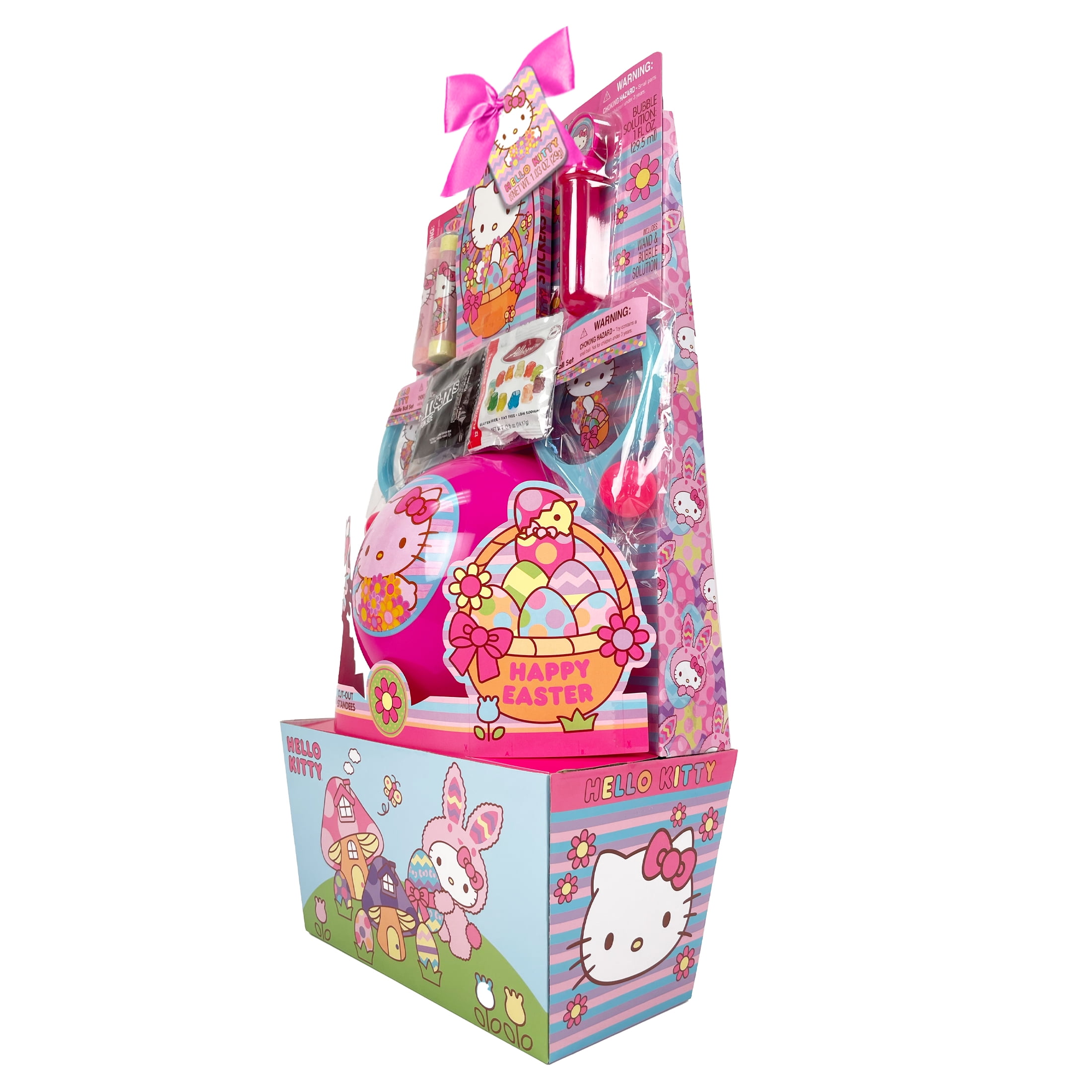 Hello Kitty Deluxe Easter Basket Gift Set - Walmart.com