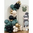 thumbnail image 4 of Juego de 115 globos infantiles de Mickey Mouse con temática de dibujos animados, decoración de ambientes para fiestas de cumpleaños, suministros para globos, 4 of 4