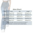 thumbnail image 5 of Vedolay Wide Leg Jeans Women's Wide Leg Jeans High Waist Straight Loose Denim Pants with Pockets,Dark Blue M, 5 of 5