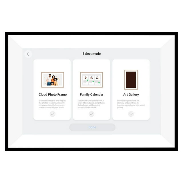 Calendar Smart Digital Calendar 10.1in HD Touchscreen Family Planner with Switchable Digital Photo Frame