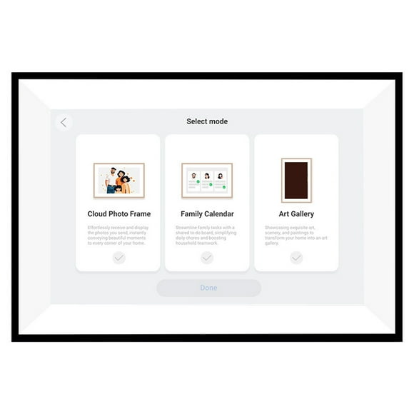 Calendar Smart Digital Calendar 10.1in HD Touchscreen Family Planner with Switchable Digital Photo Frame