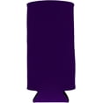 thumbnail image 2 of Blank Soft Foam Collapsible Slim Can Coolie (Purple, 1), 2 of 6