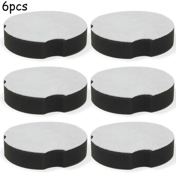 6 Pack Vacuum Filter Kit Replacement for Bissell Powerforce Compact Lightweight Vacuum