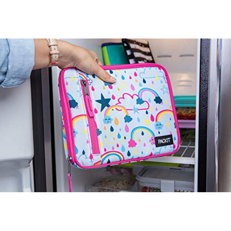 Pack It Lunch Bag . The Original Foldable . Freezable Lunch Bag . Zip