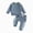 fall winter outfits-Blue, variant on TOWED22 Fall Winter Toddler Baby Boy Clothes 2Pcs Checkered Crewneck Sweatshirt and Pants Sweatsuit Little Boy Clothing(Blazer,2-3 Y)