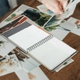 thumbnail image 2 of 1PC Ticket Bill Collection Book Movie Ticket Storage Note Album Photo Receipt Memory Collection Storage Book (Coffee), 2 of 8