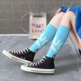 thumbnail image 5 of Masiiu Bluey Print Adult Crew socks, Comfortable Novelty Colorful Patterned, Breathable, Stylish Colorblock for Men Women, 5 of 6