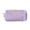 Purple, variant on Lksixu Simple Pencil Pouch, Large Capacity Solid Color Pencil Case with Color-Blocking Zipper, Aesthetic Stationery Organizer, Lightweight & Spacious Pencil Bag, Portable Travel Makeup Bag