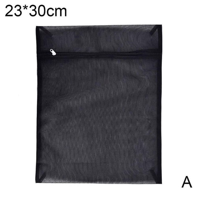 Clothes Washing Machine Laundry Bag With Zipper Nylon Laundry Mesh Net Nice P1E2