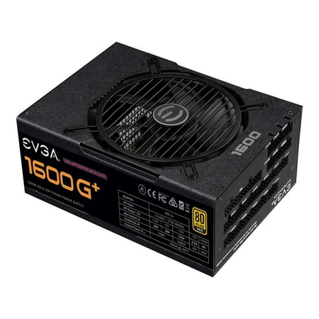 UPC: 0843368052577 | EVGA SuperNOVA 1600 G+  80+ GOLD 1600W  Fully Modular  10 Year Warranty  Includes FREE Power On Self Tester  Power Supply – 220-GP-1600-X1