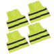 thumbnail image 5 of Chaleco de Seguridad de Alta Visibilidad Bling Bling Talla XXL Amarillo Neón 4 Uds, 5 of 12