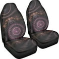 thumbnail image 3 of Xoenoiee Digital Art Abstract Fractal Print Front Car Seat Covers Saddle Blanket Auto Seat Cushion Protector 2pcs for Car SUV Van Trucks, Auto Seat Cover, Easy to Install, 3 of 6