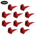 10 Pcs Cardinal Birds for Crafts, Mini Cardinal for Christmas Tree
