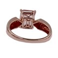 thumbnail image 4 of 14Kt Rose Gold Morganite With Diamond Ring, 4 of 4