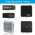thumbnail image 3 of 2 pcs 2.4Ghz Wireless Gamepad PC Game Controller for Game Stick GD10 / M8 Video Game Console Controle for Android TV Joystick (black), 3 of 7