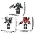thumbnail image 3 of MOOXI Toilet Three Monitor Man Set Action Figure Building Set,Classic Creative Building Blocks Children Kit,Gifts for Kids(510pcs), 3 of 8