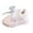 White, variant on Glamour Glitter Bow Kids Sneakers for Toddlers and Girls Stylish Everyday Shoes with Sparkly Design and Comfortable Fit for Play Size:18-24 Months