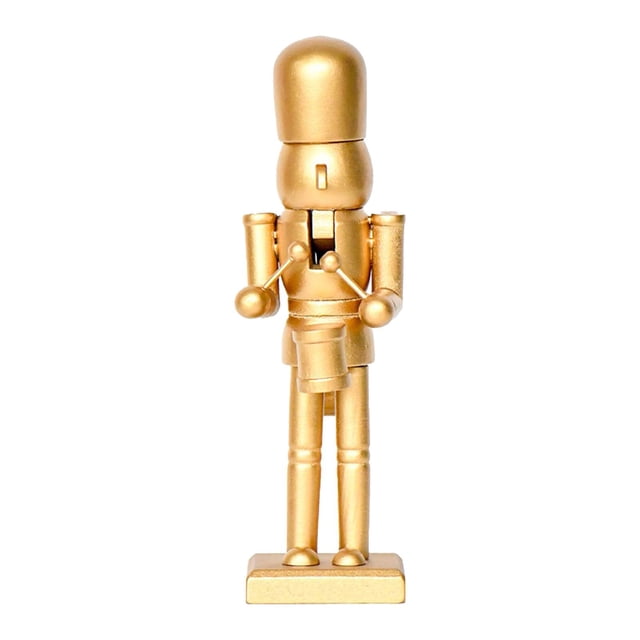 Figura de cascanueces, estatua de cascanueces de Navidad, decoración navideña, accesorios de fotografía, decoración de mesa, decoración navideña para