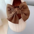 thumbnail image 5 of Baby Girl Autumn Bow Soft Soles Breathable Princess Walking Shoes, 5 of 7